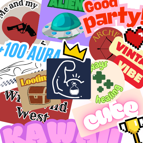 Gaming Sticker-Set